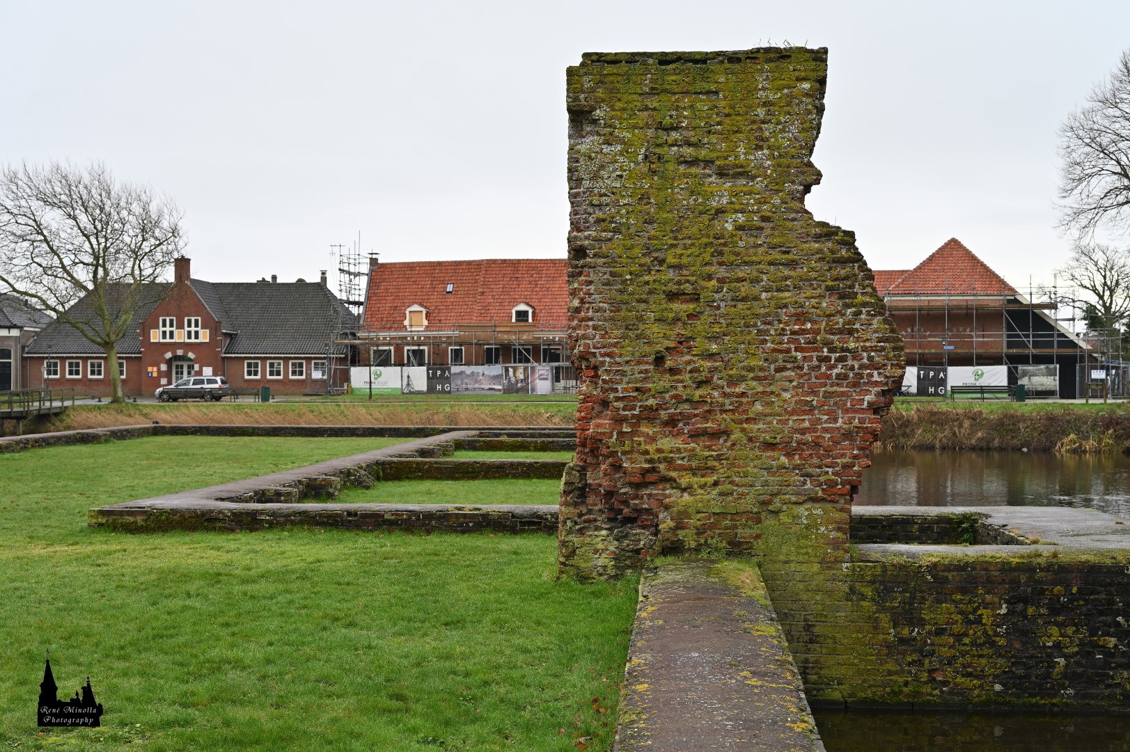 Wasserschlossruine Egmond, Niederlande